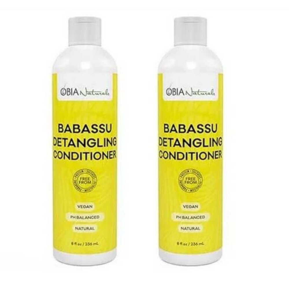 OBIA Naturals Babassu Detangling Conditioner - Pack of 2